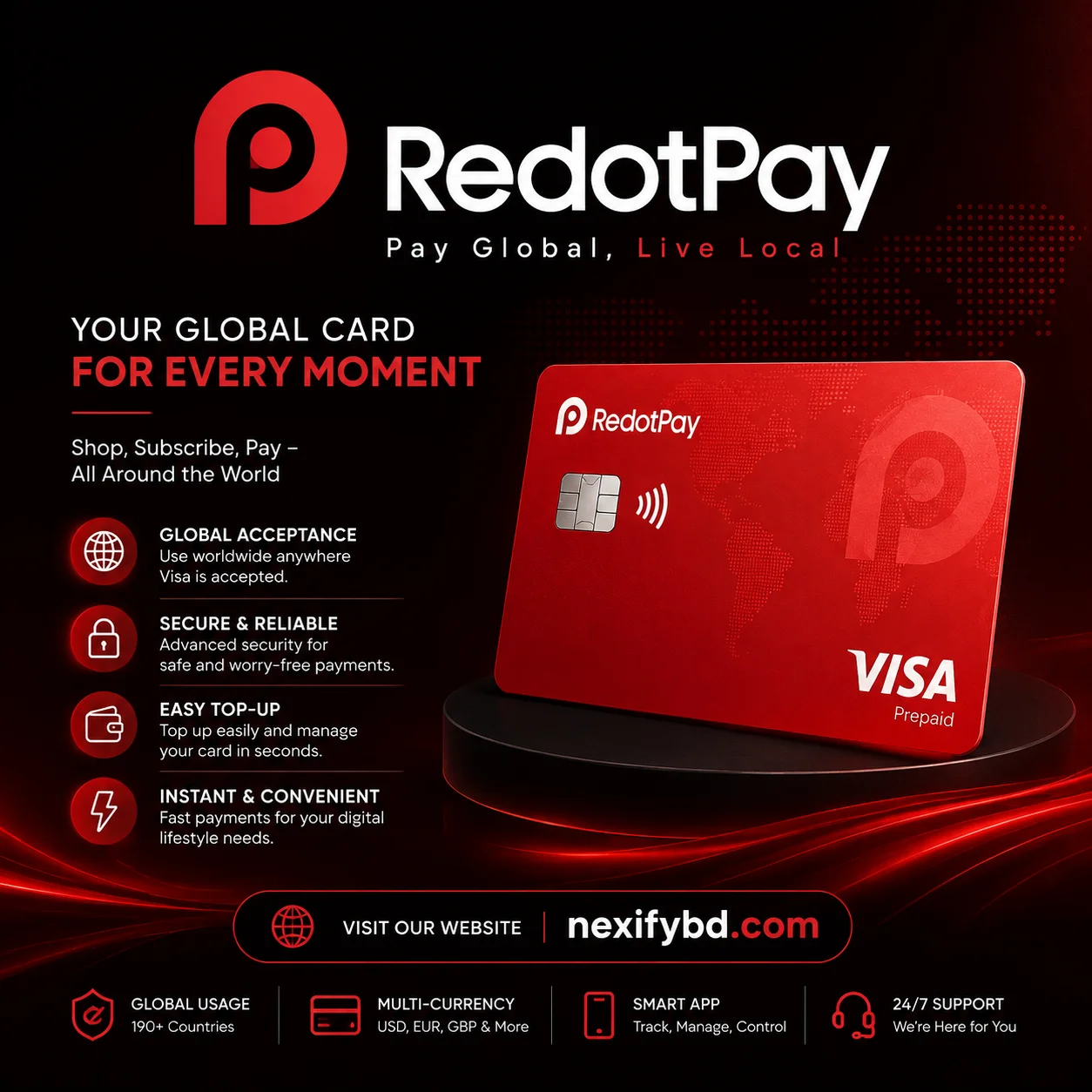 RedotPay Virtual Card