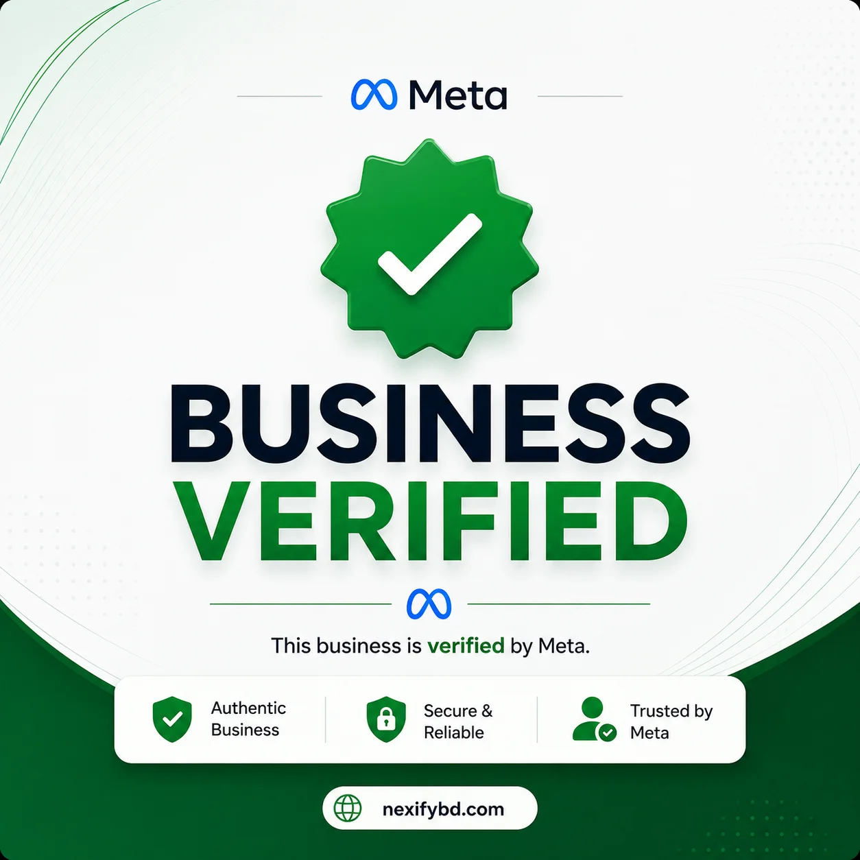 Meta Business Verified